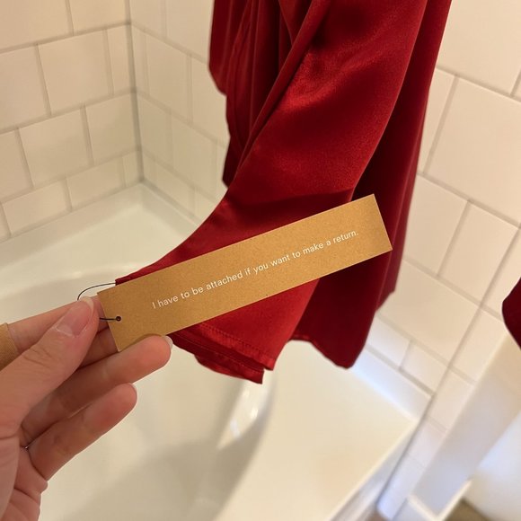 Reformation Josefine Puffed-sleeve Silk-satin Mini Dress - Picture 4 of 4